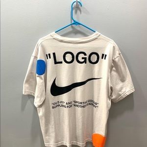 Nike x Offwhite Tee (Used size M-8.5/10)